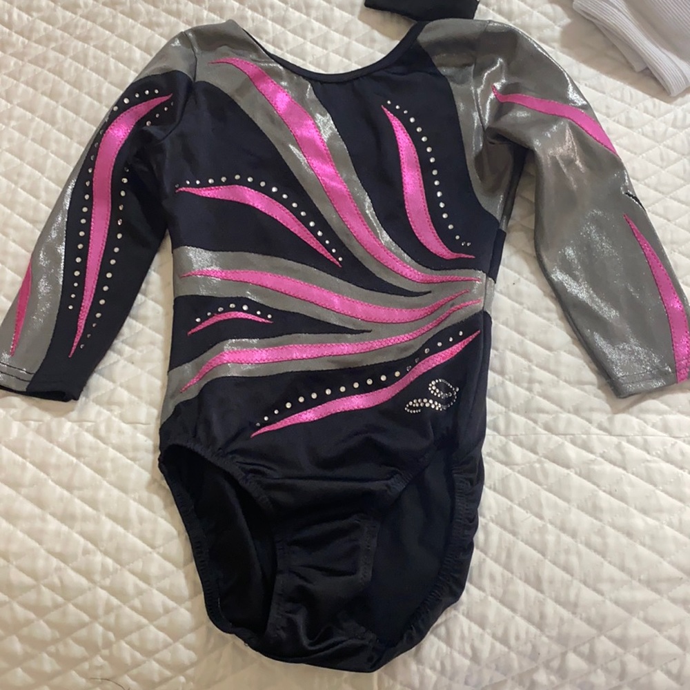 ozone gymnastics leotard and leggings